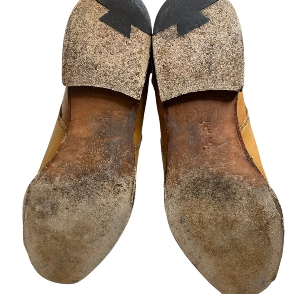 Tan Leather Men's Boots